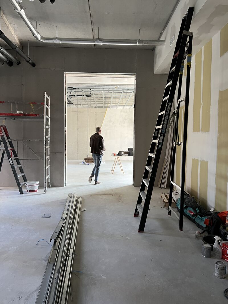 Een nieuwe studio bouwen